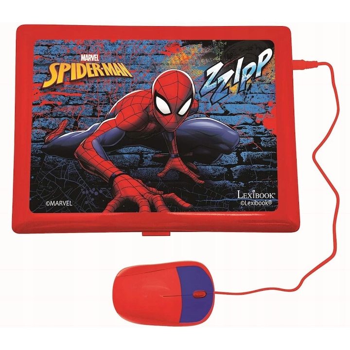 Образователен лаптоп Spider-Man Lexibook