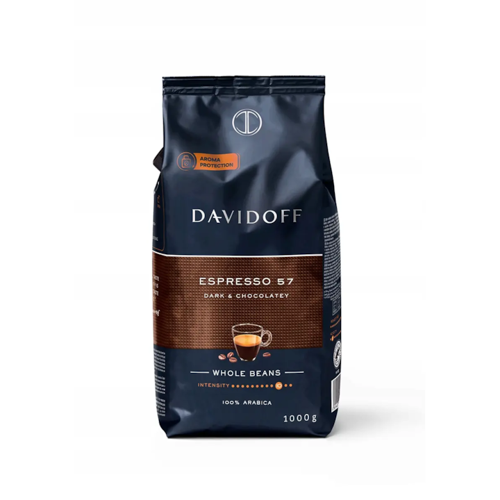 Кафе на Зърна - Кои са Най-Високо Оценяваните в България Кафе на зърна Davidoff Cafe Espresso 57