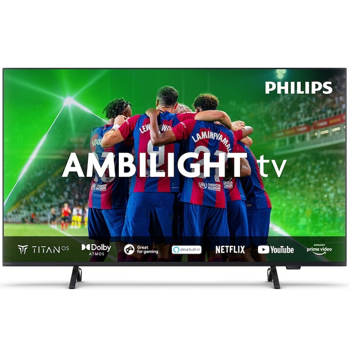 Телевизори С Ambilight Технология За Невероятна Атмосфера У Дома Телевизор Philips AMBILIGHT tv LED 43PUS8319