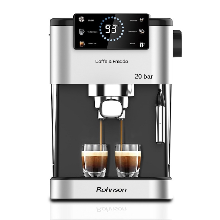 Топ 10 Бюджетни Кафемашини До 150 € За Всеки Дом Еспресо машина Rohnson R-98028