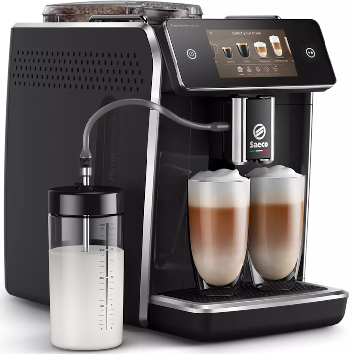 Кафеавтомат Saeco GranAroma Deluxe SM6680/00​ - eMAG.bg