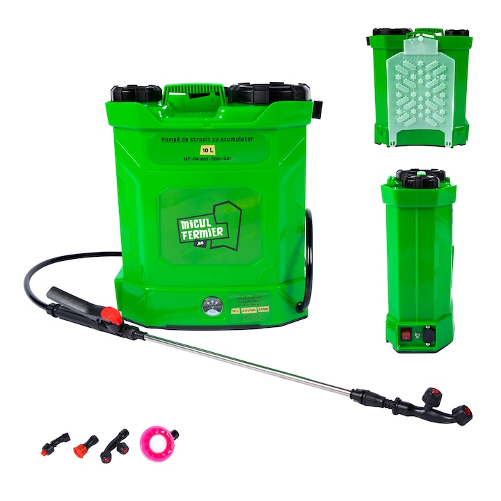 Акумулаторна пръскачка под налягане Micul Fermier MF-PA1003-S001-G01
