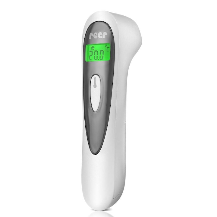 Безконтактен инфрачервен термометър SoftTemp Reer 98050 - eMAG.bg