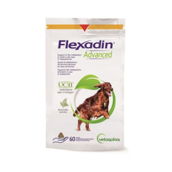 Хранителна добавка за кучета Flexadin Advanced