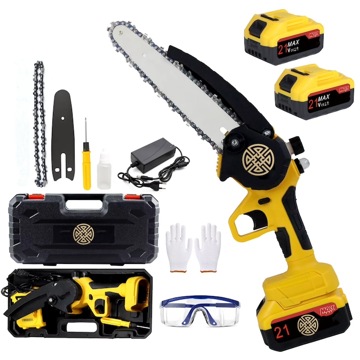 Малък Акумулаторен Верижен Трион - Топ 10 Най-Добрите Мини електрически трион POKKO CHAINSAW™