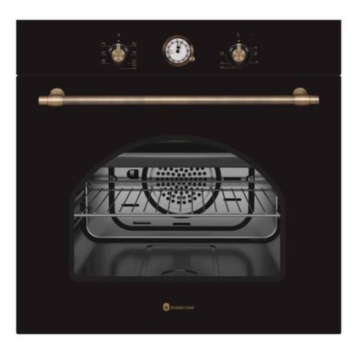 Електрическа фурна за вграждане Studio Casa Dolce Vita 60 Nero