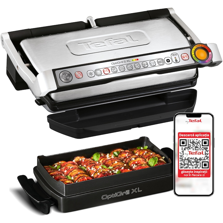 Електрическа скара Tefal GC724D12 OptiGrill+ XL Snacking & Baking