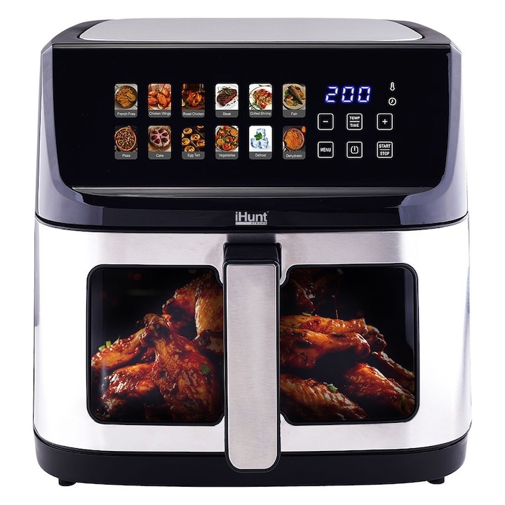 Еър фрайер iHunt Bro Air Fryer Ultra - Детайлен Анализ + Ревюта на Потребители Фритюрник с горещ въздух iHunt Bro Air Fryer 11L