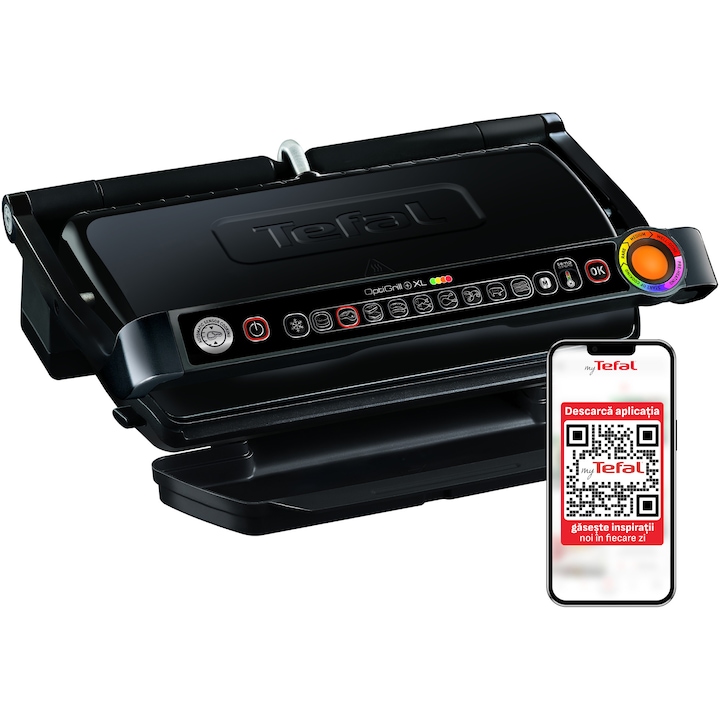 Електрическа скара TEFAL OptiGrill+ Snacking & Baking