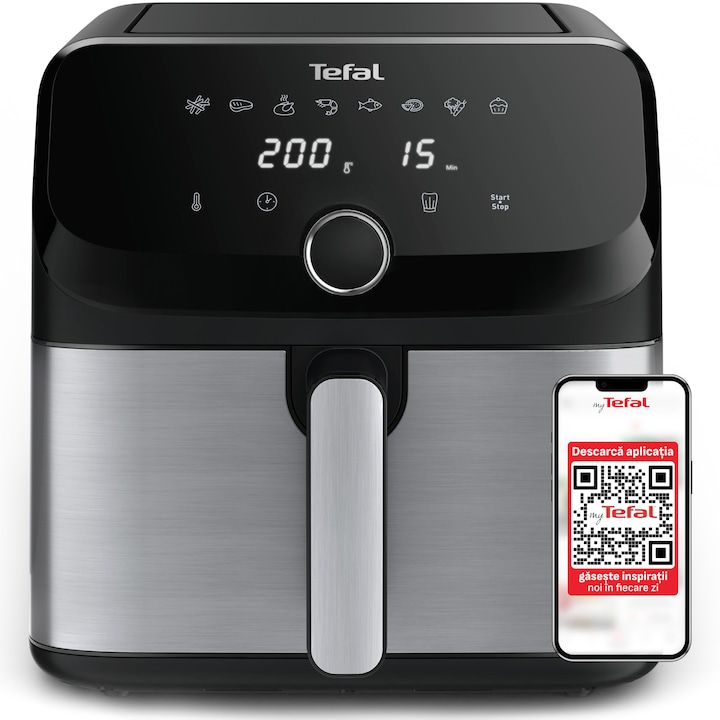 Топ 12 Най-Добрите Еър Фрайъри Фритюрник с горещ въздух Tefal Easy Fry Mega air fryer EY855D10
