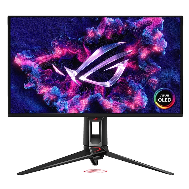 Геймърски монитор QD-OLED ASUS ROG Strix OLED 26.5