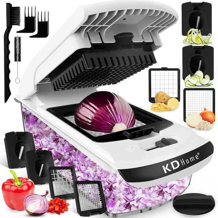 KD Home® ChopMaster 4 в 1 Професионална резачка за зеленчуци