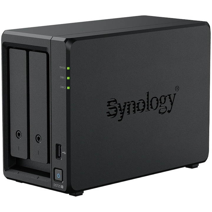 Какво е Network Attached Storage (NAS) и Как да Изберем Правилния Network Attached Storage SYNOLOGY DS725+ 2-Bay Diskstation AMD Ryzen Embedded R1600 4GB DDR4 ECC SODIMM - eMAG.bg