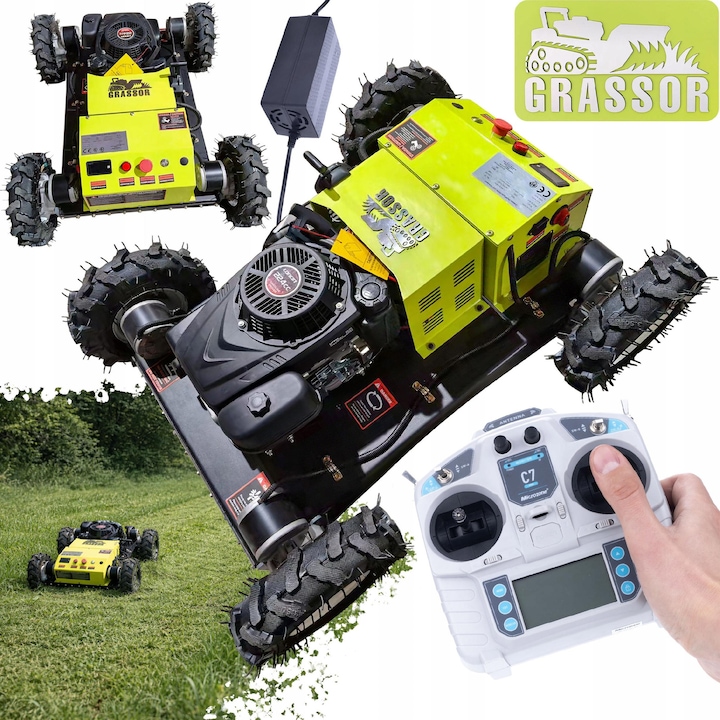 Топ 12 Косачки-Роботи за Трева Робот за косене на трева Grassor MultiForce 500-G9 хибриден 4x4