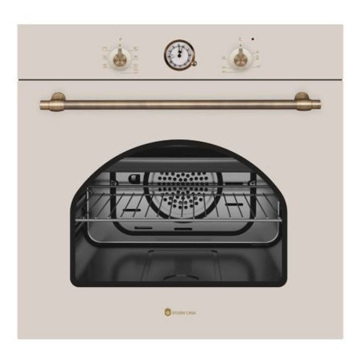 Рустик електрическа фурна за вграждане Studio Casa Dolce Vita 60 Beige