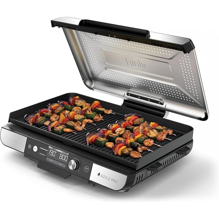 Електрически грил и планча Ninja Sizzle Pro XL GX101EU: Експертен поглед Електрически грил и планча Ninja Sizzle Pro XL GX101EU