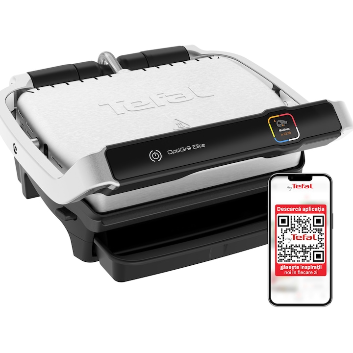 Електрическа скара Tefal OptiGrill Elite GC750D30 – подробен тест и ревю