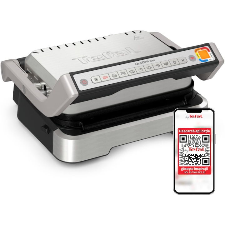 Електрическа скара Tefal OptiGrill 2 в 1 GC773D30
