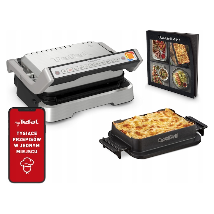 Електрически грил Tefal OptiGrill 4в1: Подробно ревю и тест на функциите