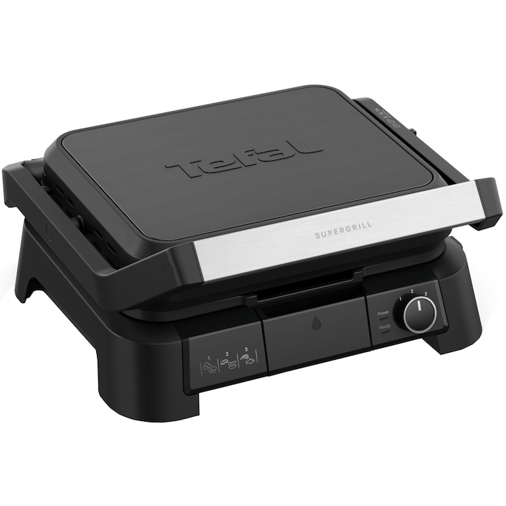 Ревю: Tefal SuperGrill 3 в 1 Многофункционална електрическа скара GC5108E0 Tefal SuperGrill 3 в 1 Многофункционална електрическа скара GC5108E0