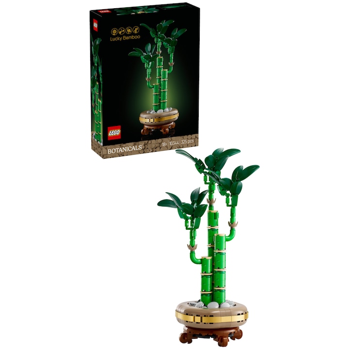 LEGO Botanicals - Най-Красивите Вечни Цветя За Подарък LEGO® Botanicals - Lucky Bamboo 10344