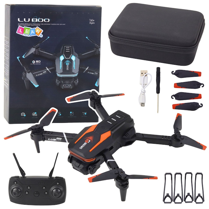 Lean Toys Дронове: Кой Е Най-Добрият Избор От 35€ До 536€? Дрон LU800 с дистанционно управление