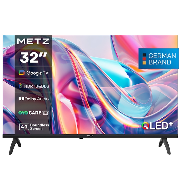 Топ 10 Бюджетни Телевизора Под 300 € Които Си Заслужават Телевизор METZ QLED 32MQF7030Z