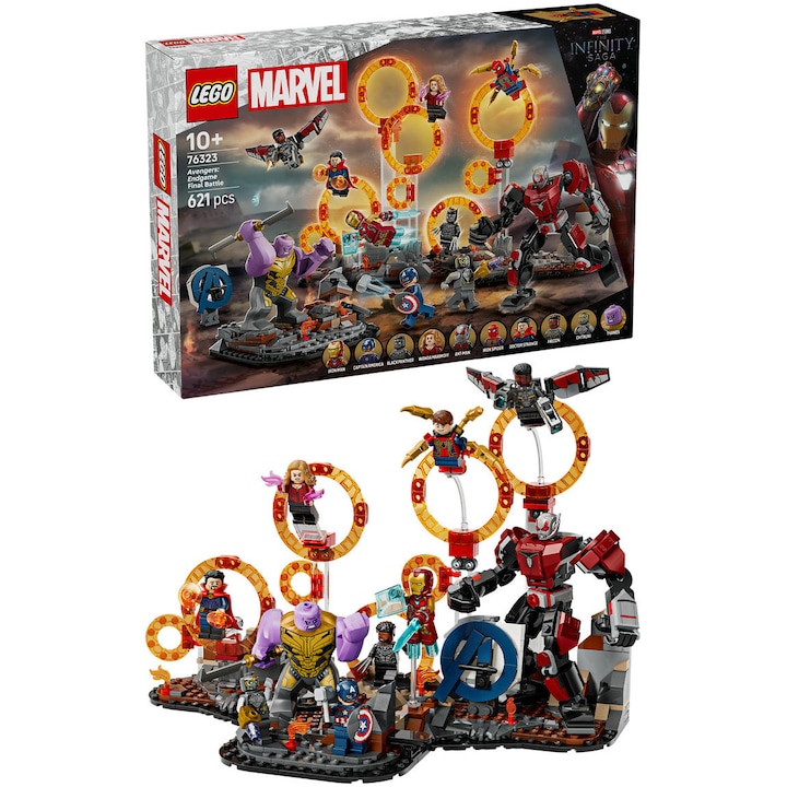 Кои Са Най-Добрите LEGO Marvel И Star Wars Модели За 2026? LEGO® Marvel - Avengers: Endgame Final Battle 76323