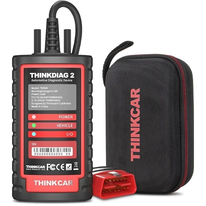 Най-Предпочитаните Bluetooth OBD2 Адаптери За Смартфон Уред за автомобилна диагностика Launch ThinkDiag 2