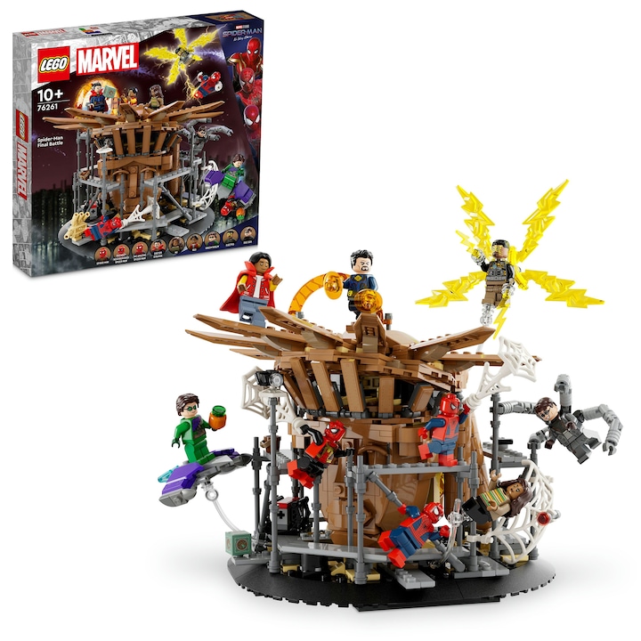 Кои Са Най-Добрите LEGO Marvel И Star Wars Модели За 2026? LEGO® Super Heroes - Spider-Man's Final Fight 76261