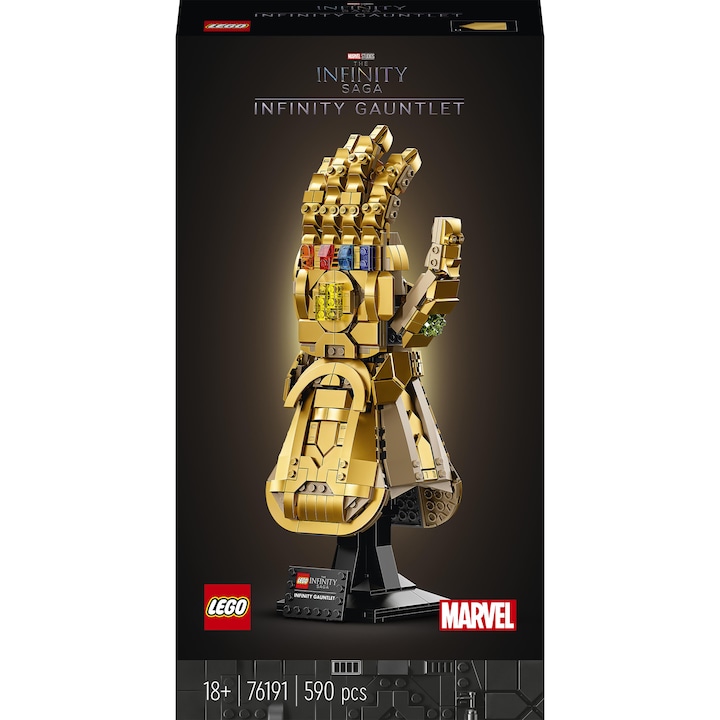 Кои Са Най-Добрите LEGO Marvel И Star Wars Модели За 2026? LEGO Super Heroes - Marvel - Infinity Gauntlet 76191