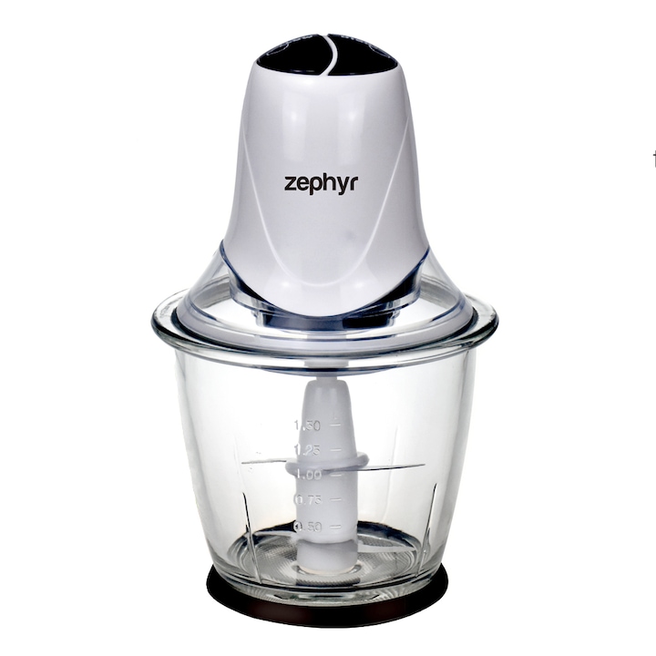 Чопър със стъклена купа ZEPHYR ZP 1111 IG