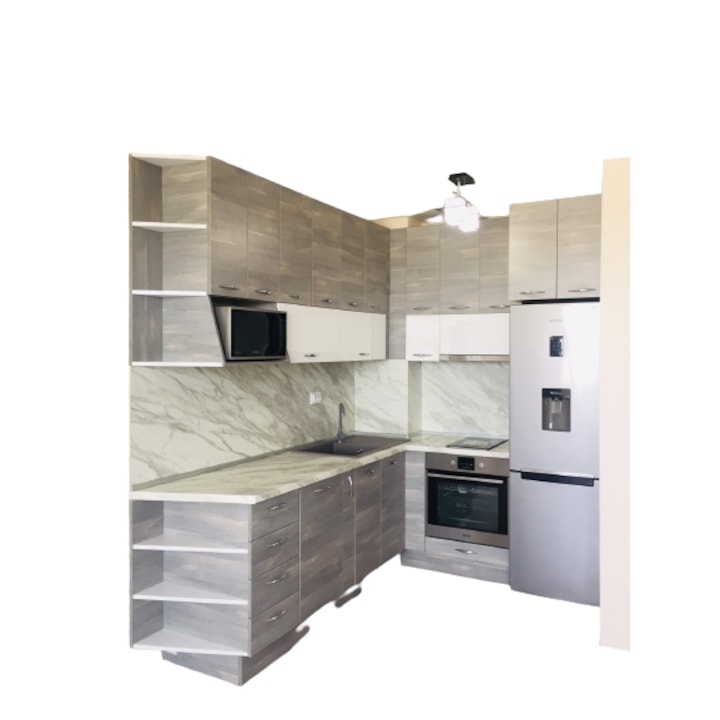 Луксозно Обзавеждане За Кухня Над 1000 € Кухня Grey Stone