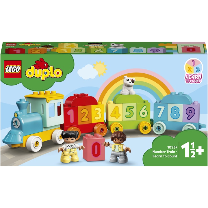 LEGO®DUPLO - Влакът на числата - научете се да броите 10954
