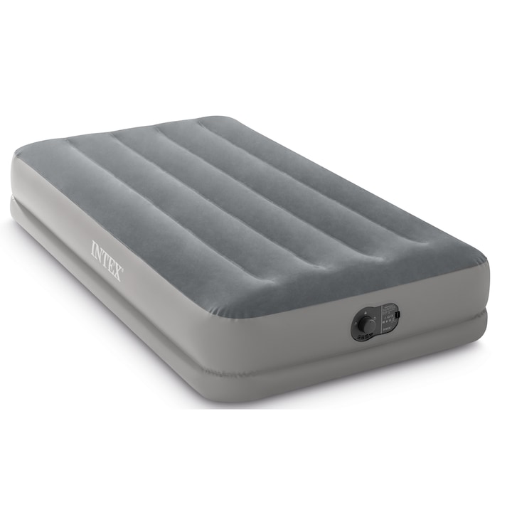 Надуваем дюшек INTEX Dura-Beam Prestige 