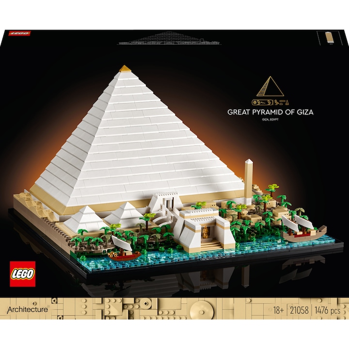 LEGO® Architecture - Голямата пирамида в Гиза 21058