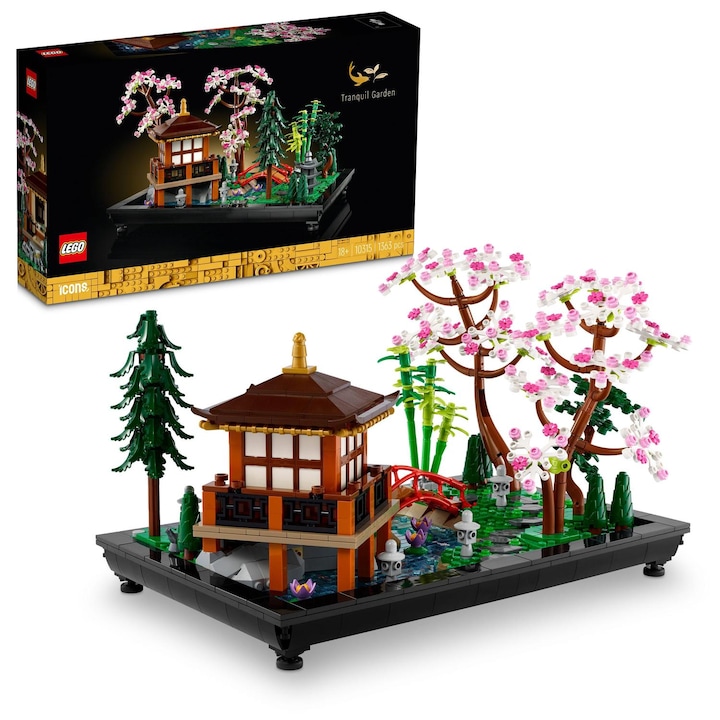 LEGO Icons И Ideas - Подбрани Модели За Пораснали Деца LEGO® Icons - Спокойна градина 10315