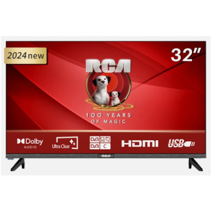 Топ 10 Бюджетни Телевизора Под 300 € Които Си Заслужават Телевизор RCA E32-RH1Q1L LED HD