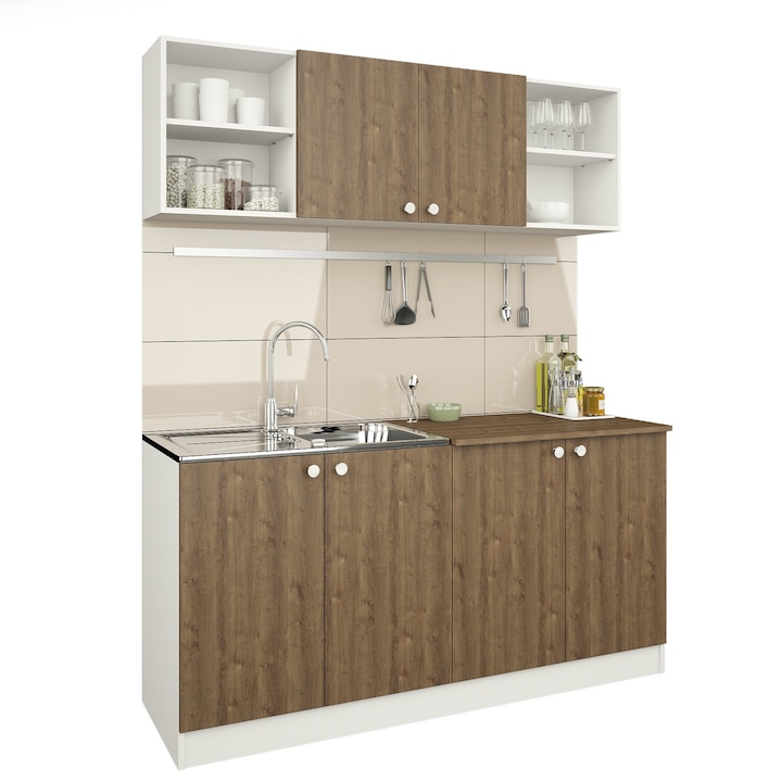 Топ 10 Бюджетни Кухни До 250 € Комплект мебели за кухня 160 см