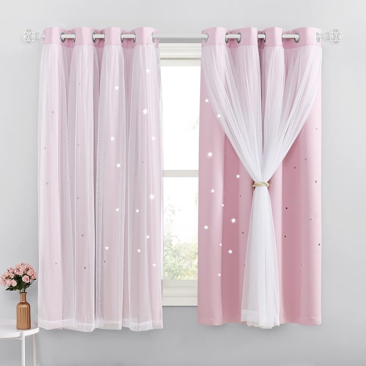 Детски Пердета И Завеси: Топ 7 Магически Дизайна Комплект от 2 броя