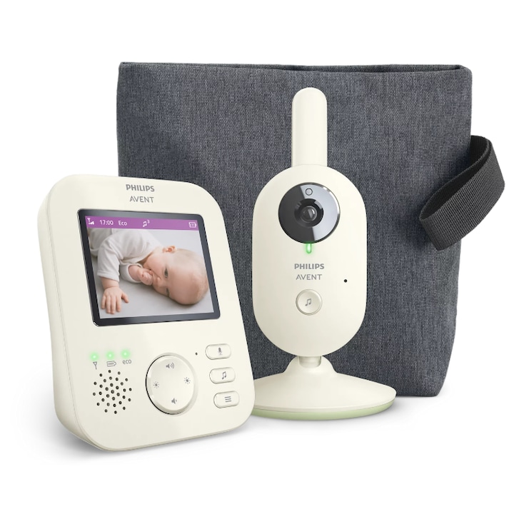 Philips Avent - Кои Са Най-Добрите Модели Бебефони? Видео бебефон Philips Avent SCD882/26