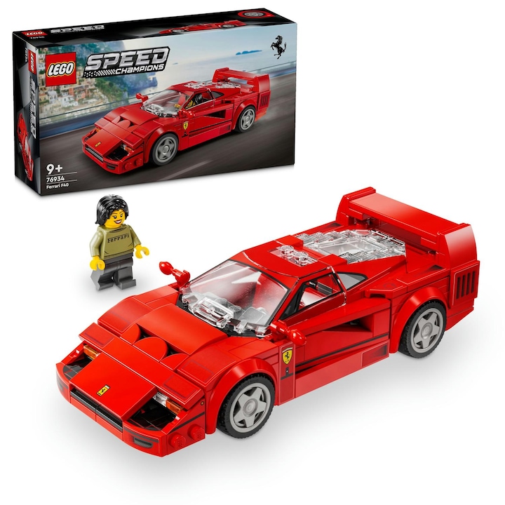 LEGO Speed Champions - Кои Са Най-Предпочитаните Автомобили? LEGO® Speed Champions - Суперавтомобил Ferrari F40 76934