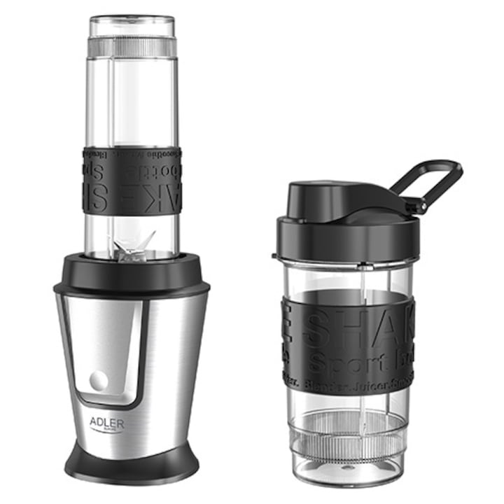 AD 4081 Blender cu 2 Recipiente Portabile cu Capac 500W 570 ml si 400 ml - eMAG.bg