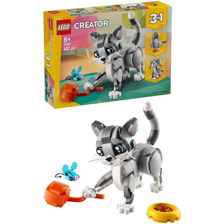 LEGO® Creator 3 в 1 - Игрива котка 31163