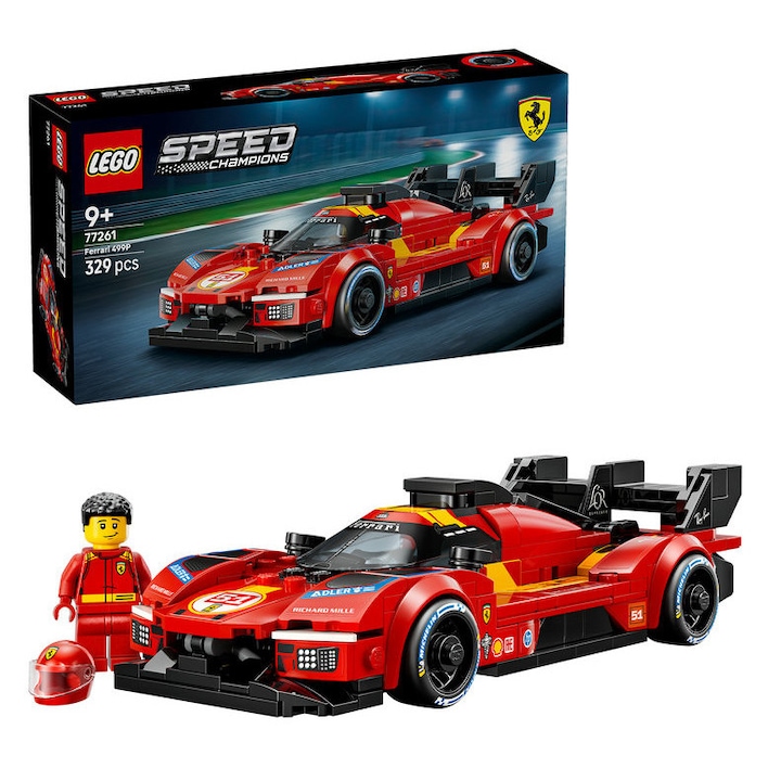 LEGO Speed Champions - Кои Са Най-Предпочитаните Автомобили? LEGO® Speed Champions - Ferrari 499P 77261