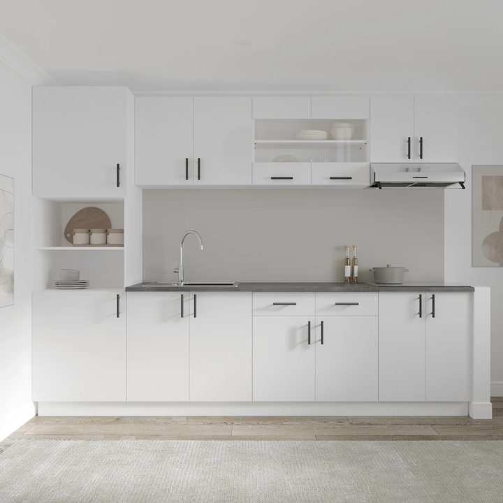 Комплекти Кухни Над 400 € - Кои Си Заслужават? Комплект Кухня haaus Karo V23
