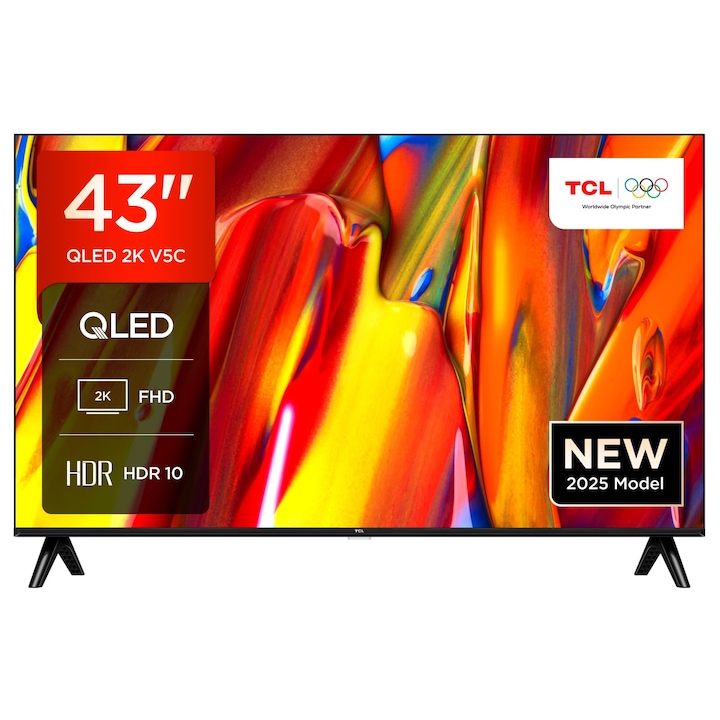 Най-добрите Мини LED Телевизори TCL (2026) – Класация Телевизор Smart TCL 43V5C QLED 43