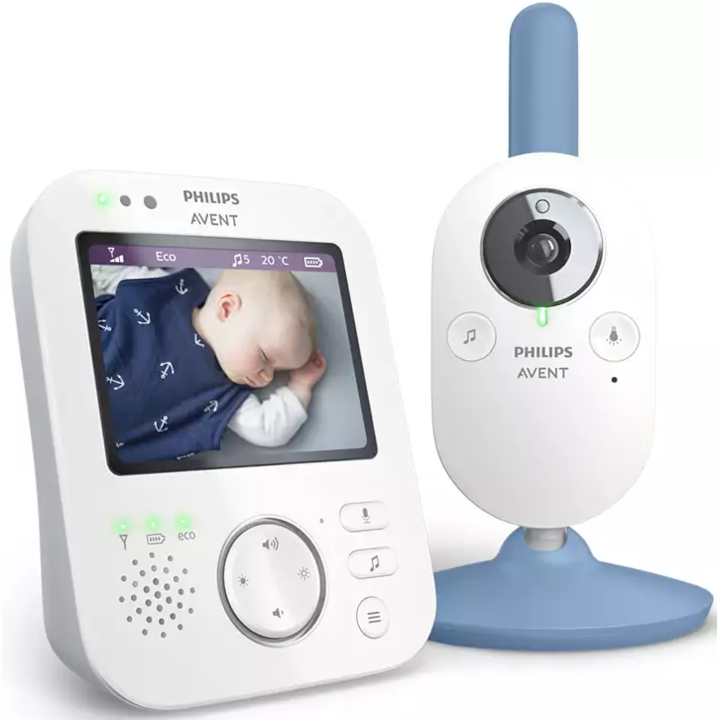 Philips Avent - Кои Са Най-Добрите Модели Бебефони? Цифров видео бебефон Philips Avent Premium SCD845/52