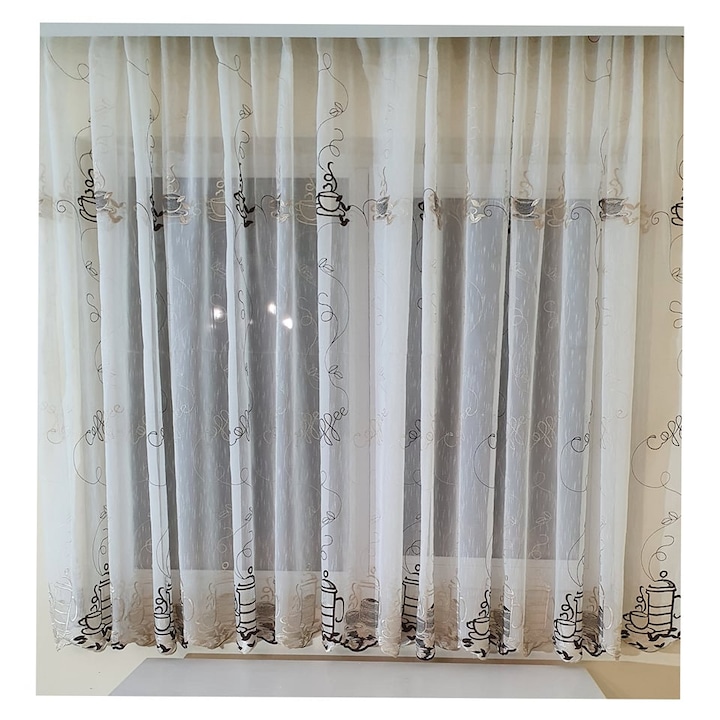 Перде за кухня 400 х 160 см BOO80 - eMAG.bg