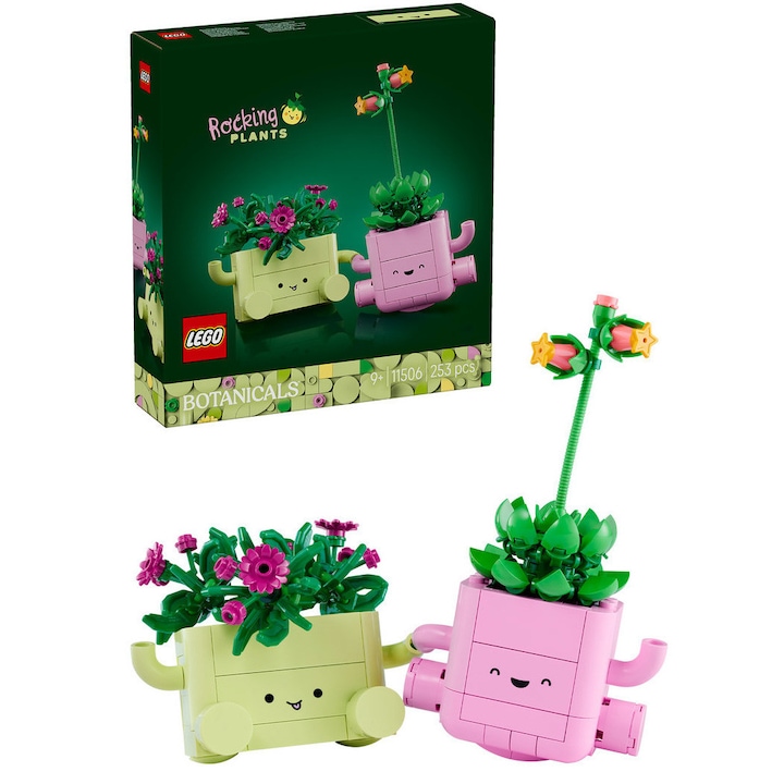 LEGO Botanicals - Най-Красивите Вечни Цветя За Подарък Комплект за конструиране LEGO® Botanicals - Висящи растения 11506